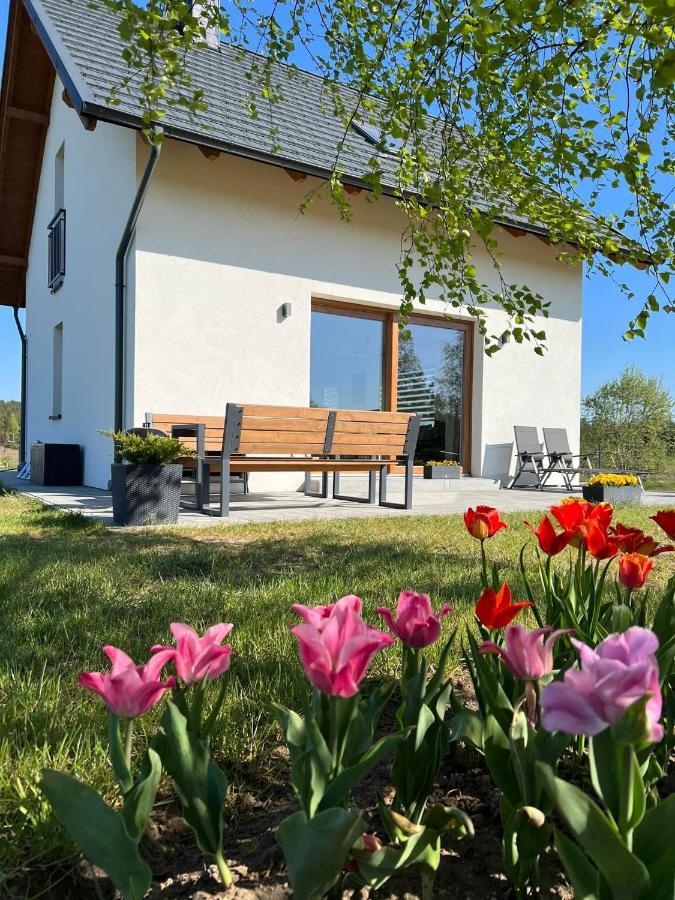 Dom Na Kaszubach "White House" Caloroczny Na Wylacznosc Stezyca (Kartuzy) Exterior foto